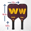 image:imageFranklin Sports NFL Pro Pickleball Paddle  13MM Signature Series Pro Pickleball Paddle with MaxGrit Surface  Official NFL Team  USAP Approved  Premium Quality  Authentic NFL Team LogosTeam Specific