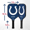 image:imageFranklin Sports NFL Pro Pickleball Paddle  13MM Signature Series Pro Pickleball Paddle with MaxGrit Surface  Official NFL Team  USAP Approved  Premium Quality  Authentic NFL Team LogosTeam Specific