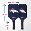 image:imageFranklin Sports NFL Pro Pickleball Paddle  13MM Signature Series Pro Pickleball Paddle with MaxGrit Surface  Official NFL Team  USAP Approved  Premium Quality  Authentic NFL Team LogosTeam Specific