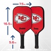 image:imageFranklin Sports NFL Pro Pickleball Paddle  13MM Signature Series Pro Pickleball Paddle with MaxGrit Surface  Official NFL Team  USAP Approved  Premium Quality  Authentic NFL Team LogosTeam Specific