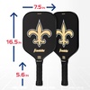 image:imageFranklin Sports NFL Pro Pickleball Paddle  13MM Signature Series Pro Pickleball Paddle with MaxGrit Surface  Official NFL Team  USAP Approved  Premium Quality  Authentic NFL Team LogosTeam Specific