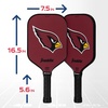 image:imageFranklin Sports NFL Pro Pickleball Paddle  13MM Signature Series Pro Pickleball Paddle with MaxGrit Surface  Official NFL Team  USAP Approved  Premium Quality  Authentic NFL Team LogosTeam Specific