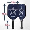image:imageFranklin Sports NFL Pro Pickleball Paddle  13MM Signature Series Pro Pickleball Paddle with MaxGrit Surface  Official NFL Team  USAP Approved  Premium Quality  Authentic NFL Team LogosTeam Specific