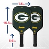 image:imageFranklin Sports NFL Pro Pickleball Paddle  13MM Signature Series Pro Pickleball Paddle with MaxGrit Surface  Official NFL Team  USAP Approved  Premium Quality  Authentic NFL Team LogosTeam Specific