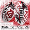 image:imageFranklin Sports NFL Team Mini Footballs  Youth 85 Official NFL Licensed Football  Air Pump SetAtlanta Falcons