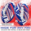 image:imageFranklin Sports NFL Team Mini Footballs  Youth 85 Official NFL Licensed Football  Air Pump SetBuffalo Bills