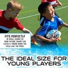 image:imageFranklin Sports NFL Team Mini Footballs  Youth 85 Official NFL Licensed Football  Air Pump SetCarolina Panthers