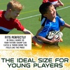 image:imageFranklin Sports NFL Team Mini Footballs  Youth 85 Official NFL Licensed Football  Air Pump SetGreen Bay Packers
