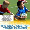 image:imageFranklin Sports NFL Team Mini Footballs  Youth 85 Official NFL Licensed Football  Air Pump SetLos Angeles Chargers