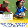 image:imageFranklin Sports NFL Team Mini Footballs  Youth 85 Official NFL Licensed Football  Air Pump SetLos Angeles Rams