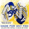 image:imageFranklin Sports NFL Team Mini Footballs  Youth 85 Official NFL Licensed Football  Air Pump SetLos Angeles Rams