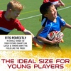 image:imageFranklin Sports NFL Team Mini Footballs  Youth 85 Official NFL Licensed Football  Air Pump SetSan Francisco 49ers