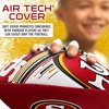 image:imageFranklin Sports NFL Team Mini Footballs  Youth 85 Official NFL Licensed Football  Air Pump SetSan Francisco 49ers