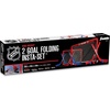 image:imageFranklin Sports NHL Kids Mini Hockey Goal Set  2 Mini  Knee Hockey Goals 4 Youth Sticks 2 Goalie Sticks  4 Foam Balls  Knee  Mini Hockey SetRed