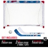 image:imageFranklin Sports NHL Mini Hockey Set  Kids Indoor Knee Hockey Goal Ball  2 Stick Combo  Youth Team Indoor Toy Set  Official  Ages 3Colorado Avalanche