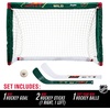 image:imageFranklin Sports NHL Mini Hockey Set  Kids Indoor Knee Hockey Goal Ball  2 Stick Combo  Youth Team Indoor Toy Set  Official  Ages 3Minnesota Wild