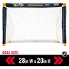image:imageFranklin Sports NHL Mini Hockey Set  Kids Indoor Knee Hockey Goal Ball  2 Stick Combo  Youth Team Indoor Toy Set  Official  Ages 3Nashville Predators