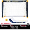 image:imageFranklin Sports NHL Mini Hockey Set  Kids Indoor Knee Hockey Goal Ball  2 Stick Combo  Youth Team Indoor Toy Set  Official  Ages 3Nashville Predators