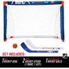 image:imageFranklin Sports NHL Mini Hockey Set  Kids Indoor Knee Hockey Goal Ball  2 Stick Combo  Youth Team Indoor Toy Set  Official  Ages 3New York Islanders