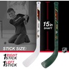 image:imageFranklin Sports NHL Mini Hockey Stick Set  NHL Team Knee Hockey Stick and Ball Set  Two Player Stick Set  Great Toy for KidsMinnesota Wild