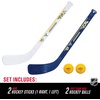 image:imageFranklin Sports NHL Mini Hockey Stick Set  NHL Team Knee Hockey Stick and Ball Set  Two Player Stick Set  Great Toy for KidsNashville Predators