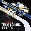 image:imageFranklin Sports NHL Mini Hockey Stick Set  NHL Team Knee Hockey Stick and Ball Set  Two Player Stick Set  Great Toy for KidsNashville Predators