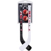 image:imageFranklin Sports NHL Mini Hockey Stick Set  NHL Team Knee Hockey Stick and Ball Set  Two Player Stick Set  Great Toy for KidsNew Jersey Devils