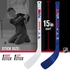 image:imageFranklin Sports NHL Mini Hockey Stick Set  NHL Team Knee Hockey Stick and Ball Set  Two Player Stick Set  Great Toy for KidsNew York Rangers