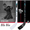 image:imageFranklin Sports NHL Mini Hockey Stick Set  NHL Team Knee Hockey Stick and Ball Set  Two Player Stick Set  Great Toy for KidsSan Jose Sharks