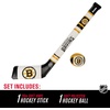 image:imageFranklin Sports NHL Team Mini Soft Hockey Stick Set  NHL Team Soft Foam Mini Hockey Stick and Ball  Great Toy for KidsBoston Bruins
