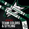 image:imageFranklin Sports NHL Team Mini Soft Hockey Stick Set  NHL Team Soft Foam Mini Hockey Stick and Ball  Great Toy for KidsDallas Stars
