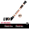 image:imageFranklin Sports NHL Team Mini Soft Hockey Stick Set  NHL Team Soft Foam Mini Hockey Stick and Ball  Great Toy for KidsPhiladelphia Flyers