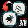 image:imageFranklin Sports NHL Team Mini Soft Hockey Stick Set  NHL Team Soft Foam Mini Hockey Stick and Ball  Great Toy for KidsSan Jose Sharks