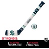 image:imageFranklin Sports NHL Team Mini Soft Hockey Stick Set  NHL Team Soft Foam Mini Hockey Stick and Ball  Great Toy for KidsSeattle Kraken