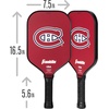 image:imageFranklin Sports NHL Team Pickleball Paddles  Official NHL Hockey Team Logo Pickleball Paddles  Signature Series 13MM Pickleball Paddle with MaxGrit  USA Pickleball USAPA ApprovedMontreal Canadiens