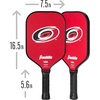 image:imageFranklin Sports NHL Team Pickleball Paddles  Official NHL Hockey Team Logo Pickleball Paddles  Signature Series 13MM Pickleball Paddle with MaxGrit  USA Pickleball USAPA ApprovedCarolina Hurricanes