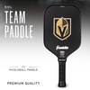 image:imageFranklin Sports NHL Team Pickleball Paddles  Official NHL Hockey Team Logo Pickleball Paddles  Signature Series 13MM Pickleball Paddle with MaxGrit  USA Pickleball USAPA ApprovedVegas Golden Knights