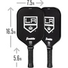 image:imageFranklin Sports NHL Team Pickleball Paddles  Official NHL Hockey Team Logo Pickleball Paddles  Signature Series 13MM Pickleball Paddle with MaxGrit  USA Pickleball USAPA ApprovedLos Angeles Kings 2