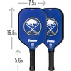 image:imageFranklin Sports NHL Team Pickleball Paddles  Official NHL Hockey Team Logo Pickleball Paddles  Signature Series 13MM Pickleball Paddle with MaxGrit  USA Pickleball USAPA ApprovedBuffalo Sabres