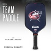 image:imageFranklin Sports NHL Team Pickleball Paddles  Official NHL Hockey Team Logo Pickleball Paddles  Signature Series 13MM Pickleball Paddle with MaxGrit  USA Pickleball USAPA ApprovedColumbus Blue Jackets