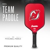image:imageFranklin Sports NHL Team Pickleball Paddles  Official NHL Hockey Team Logo Pickleball Paddles  Signature Series 13MM Pickleball Paddle with MaxGrit  USA Pickleball USAPA ApprovedNew Jersey Devils