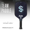 image:imageFranklin Sports NHL Team Pickleball Paddles  Official NHL Hockey Team Logo Pickleball Paddles  Signature Series 13MM Pickleball Paddle with MaxGrit  USA Pickleball USAPA ApprovedSeattle Kraken