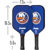 image:imageFranklin Sports NHL Team Pickleball Paddles  Official NHL Hockey Team Logo Pickleball Paddles  Signature Series 13MM Pickleball Paddle with MaxGrit  USA Pickleball USAPA ApprovedNew York Islanders