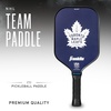 image:imageFranklin Sports NHL Team Pickleball Paddles  Official NHL Hockey Team Logo Pickleball Paddles  Signature Series 13MM Pickleball Paddle with MaxGrit  USA Pickleball USAPA ApprovedToronto Maple Leafs