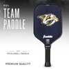 image:imageFranklin Sports NHL Team Pickleball Paddles  Official NHL Hockey Team Logo Pickleball Paddles  Signature Series 13MM Pickleball Paddle with MaxGrit  USA Pickleball USAPA ApprovedNashville Predators