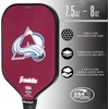 image:imageFranklin Sports NHL Team Pickleball Paddles  Official NHL Hockey Team Logo Pickleball Paddles  Signature Series 13MM Pickleball Paddle with MaxGrit  USA Pickleball USAPA ApprovedColorado Avalanche