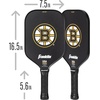 image:imageFranklin Sports NHL Team Pickleball Paddles  Official NHL Hockey Team Logo Pickleball Paddles  Signature Series 13MM Pickleball Paddle with MaxGrit  USA Pickleball USAPA ApprovedBoston Bruins