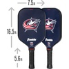 image:imageFranklin Sports NHL Team Pickleball Paddles  Official NHL Hockey Team Logo Pickleball Paddles  Signature Series 13MM Pickleball Paddle with MaxGrit  USA Pickleball USAPA ApprovedColumbus Blue Jackets