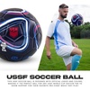 image:imageFranklin Sports Official US Soccer Federation USSF Soccer Ball  Pump  Size 5 Regulation Ball for Youth  Adult Players  Premium Cover  Construction  Perfect for Matches  Training  Navy
