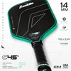 image:imageFranklin Sports PRO Pickleball Paddles  C45 Carbon Fiber Series  Official USAP  UPA Approved  Pro Player DesignDynasty Electric Mint